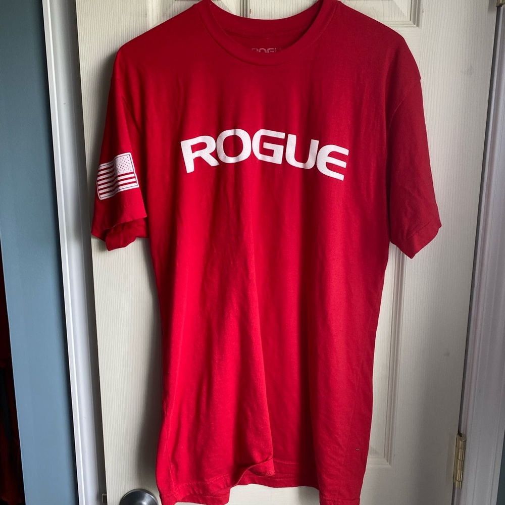 Rogue Fitness shirt bundle of 4 (3 large / 1 medium (blue))